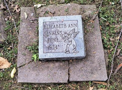 grave of Elizabeth Ann Jenkins Greenhill Cemetery Muskogee OK